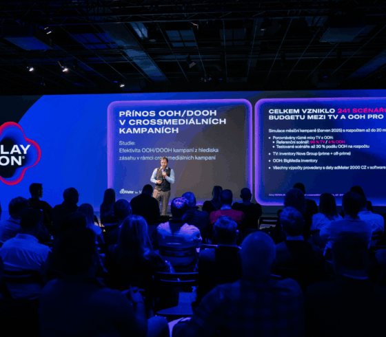 Reklama v OOH/DOOH zvyšuje zásah TV kampaní